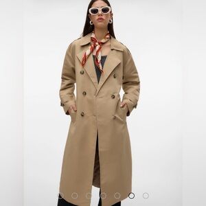 Vero Moda Chloe Longline Trench Coat